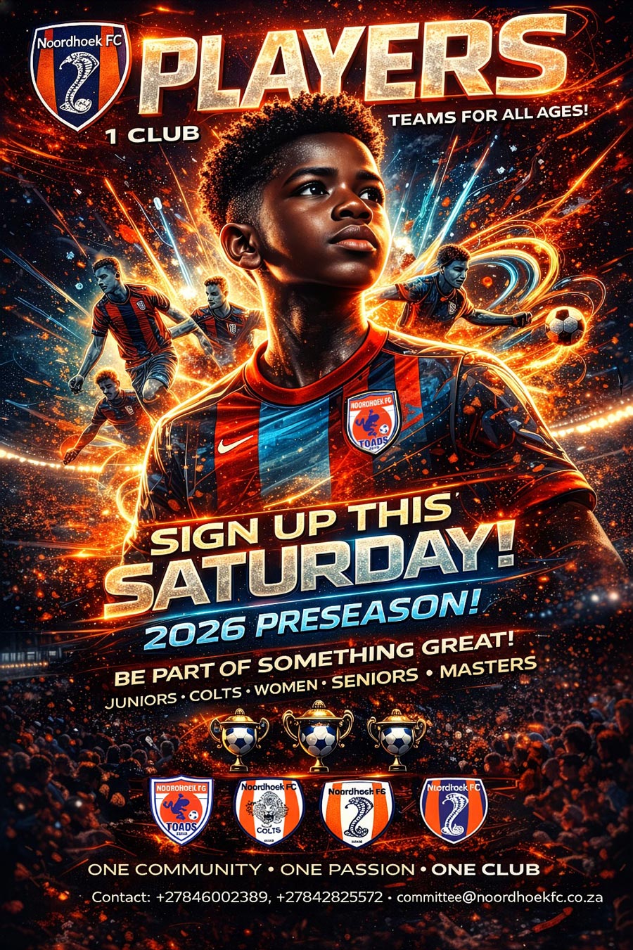 2026 Preseason Open Day event poster